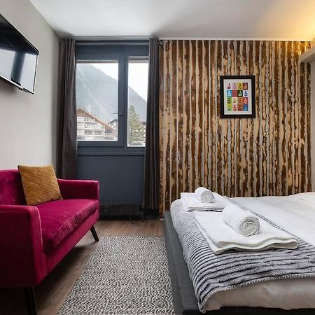 Beautiful Cosy, Modern Studio In Chamonix Centre Eksteriør bilde