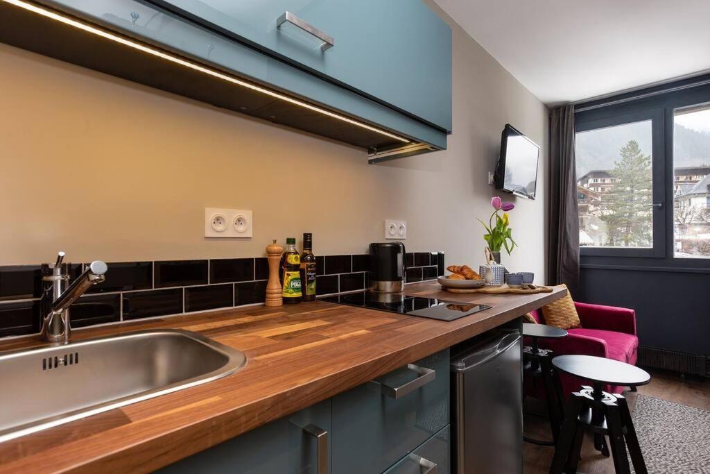 Beautiful Cosy, Modern Studio In Chamonix Centre Eksteriør bilde